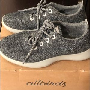 Women’s Size 9 Natural Grey Allbirds